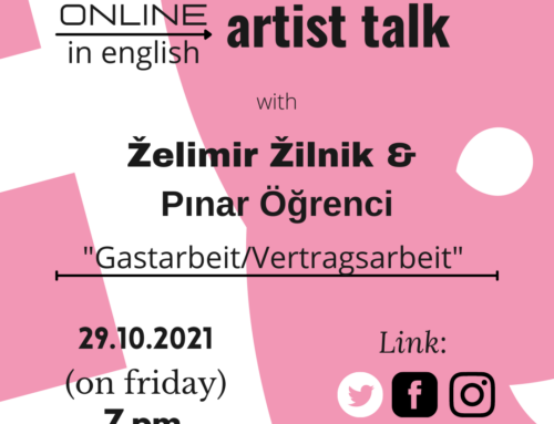 Artist-Talk with Želimir Žilnik & Pınar Öğrenci