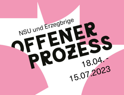 Pressekonferenz zur Eröffnung der Ausstellung “Offener Prozess” im Theater Variabel Olbernhau