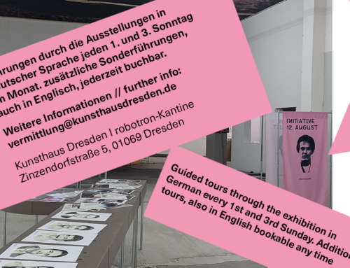 Guided tours through the exhibtions “Offener Prozess” and “BELONGING!”